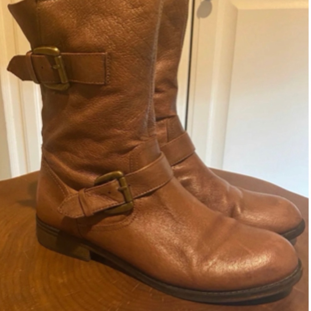 STEVE MADDEN Brown Leather women’s size 8.5